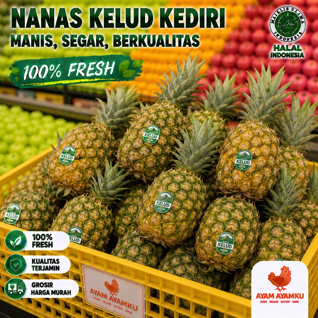 Nanas Kelud Kediri | AYAM AYAMKU