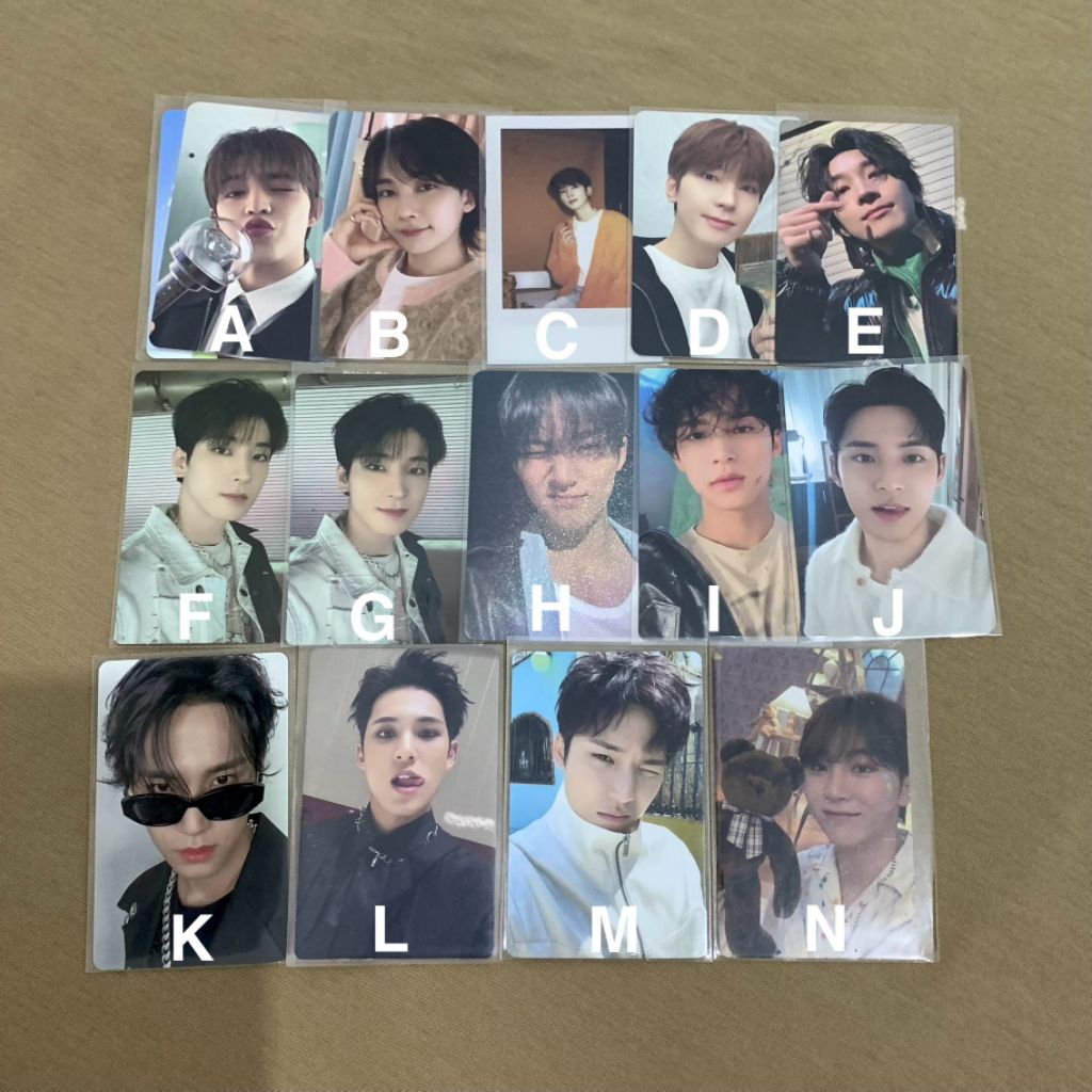 [READY] PHOTOCARD OFFICIAL SCOUPS JEONGHAN WONWOO MINGYU SEUNGKWAN CARLAND MEMBSHIP ATTACCA FTS GYU 