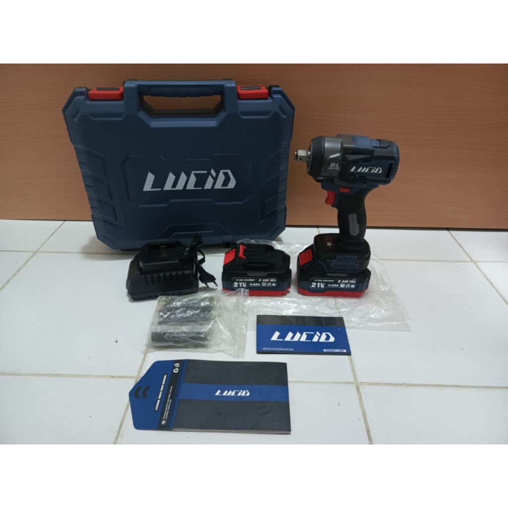 LUCID Impact Wrench LH-500 2 Baterai