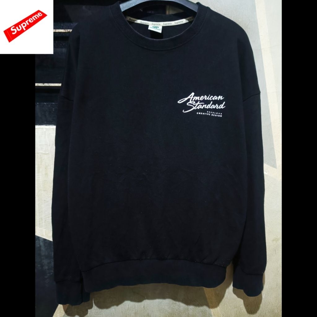 CREWNECK SUPREME BACKPRINT