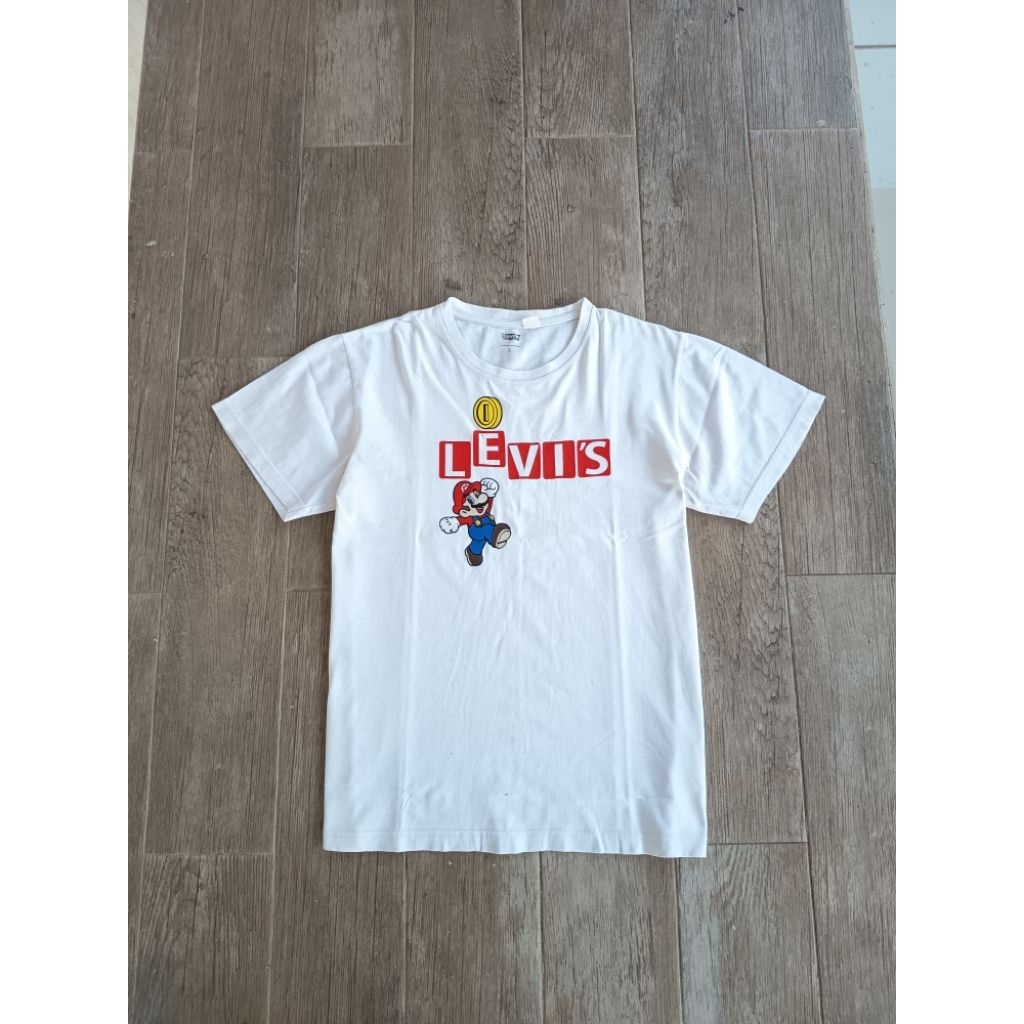 KAOS TSHIRT LEVIS x SUPER MARIO