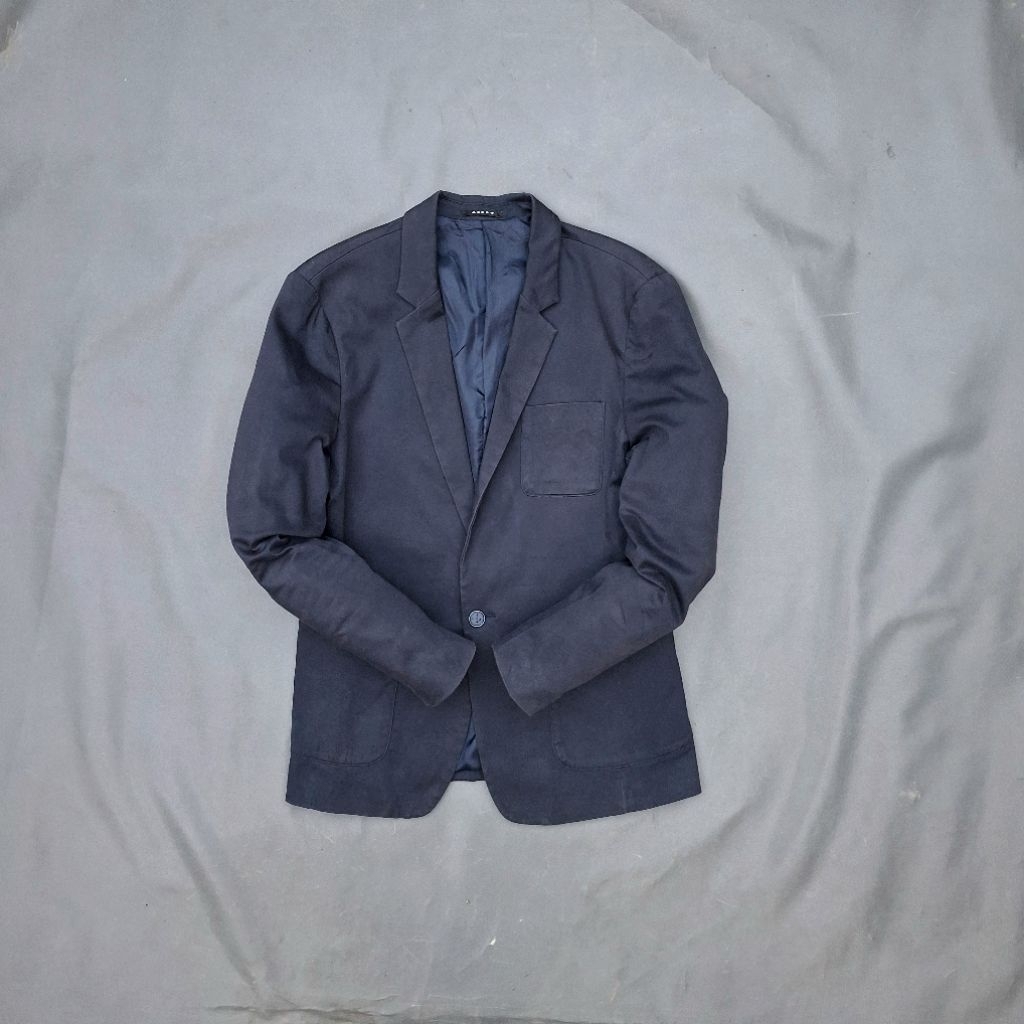 Preloved jas pria navy polos/jas second pria andew/blazer laki laki size L/L94