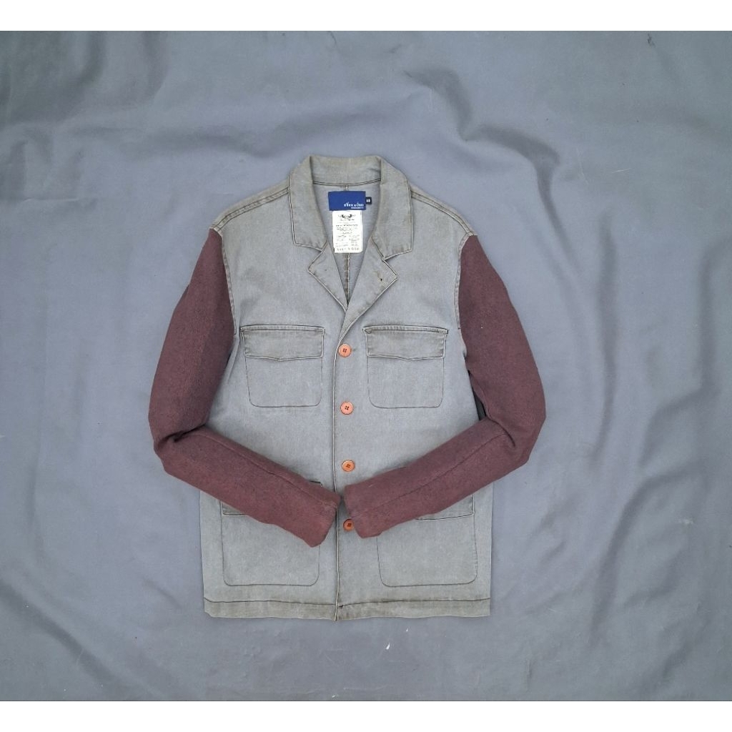 Preloved jasket pria ori us army bahan levis even & odd size L/jasket second pria 2 bahan/L88