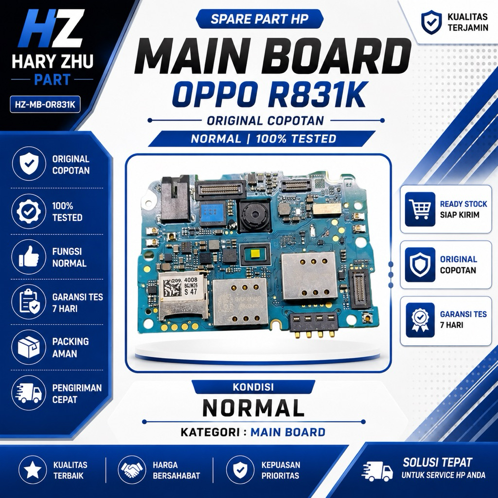 MESIN OPPO R831K NORMAL