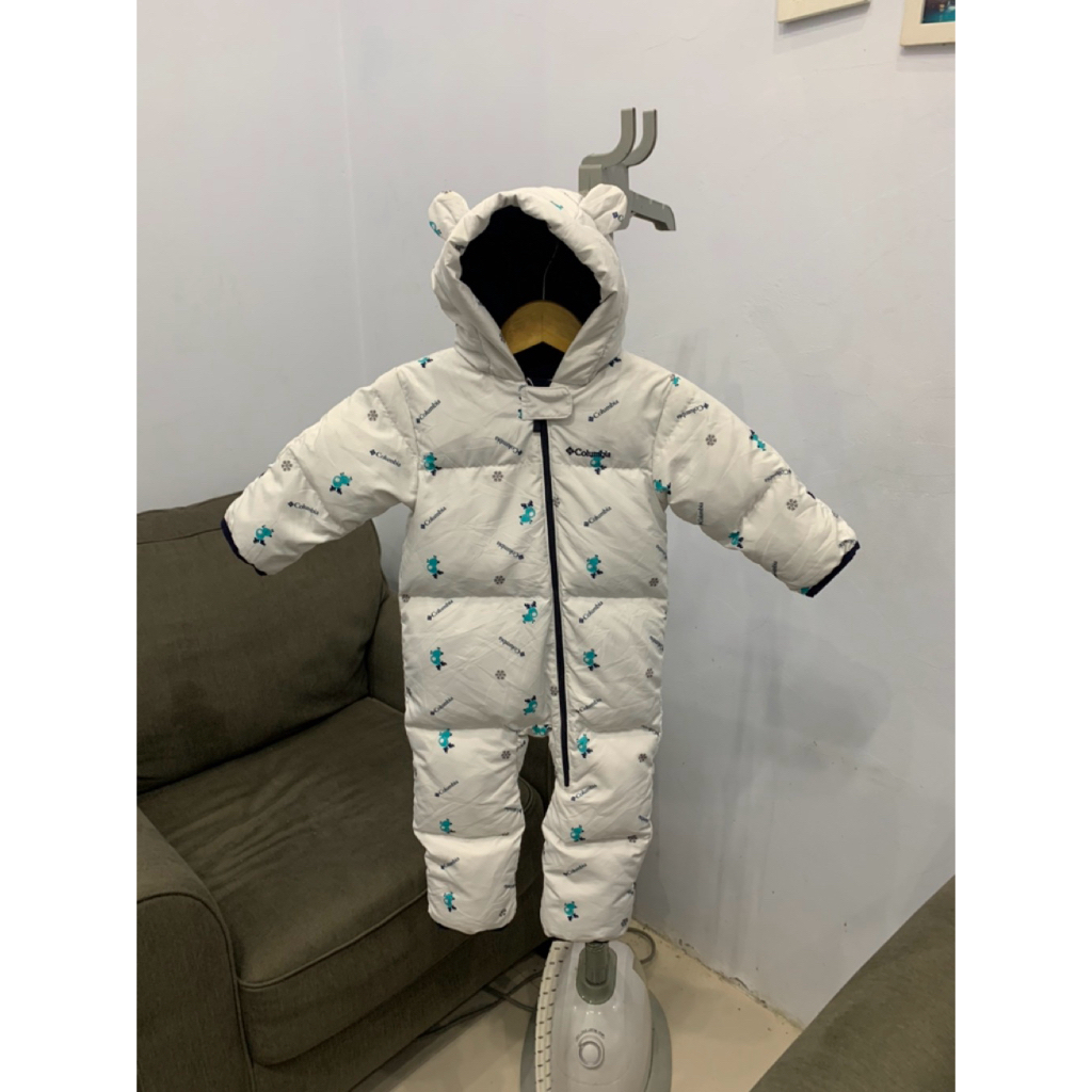 1,5Y - 2,5Y Columbia jumper snowsuit goose down kids jumper musim dingin bulu angsa ana