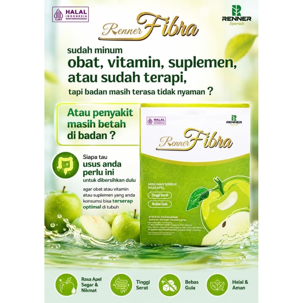 RENNER FIBRA - Suplemen Kesehatan