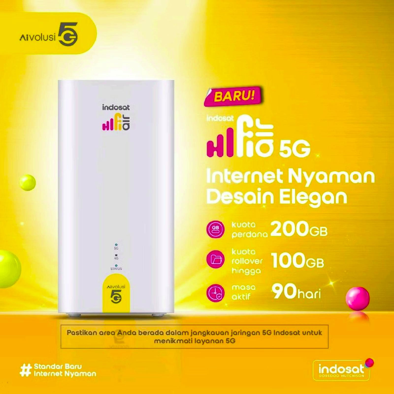 MODEM HUAWEI H2 H153-381 5G HIFI AIR IM3 75Gb*