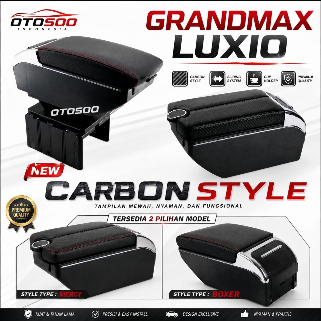 Armrest Grandmax Luxio -Armrest Console box Grandmax Luxio