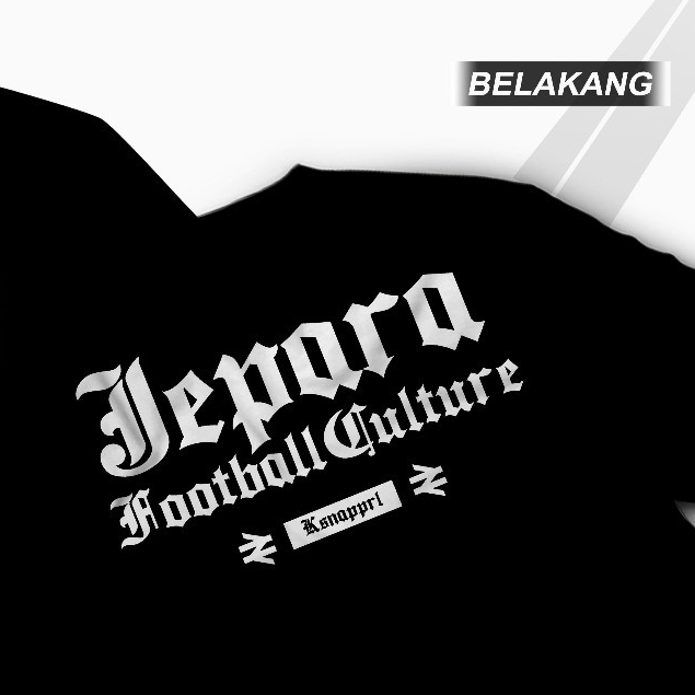 Kaos PERSIJAP JEPARA 1954 Suporter Banaspati Tshirt Jepara Football Culture