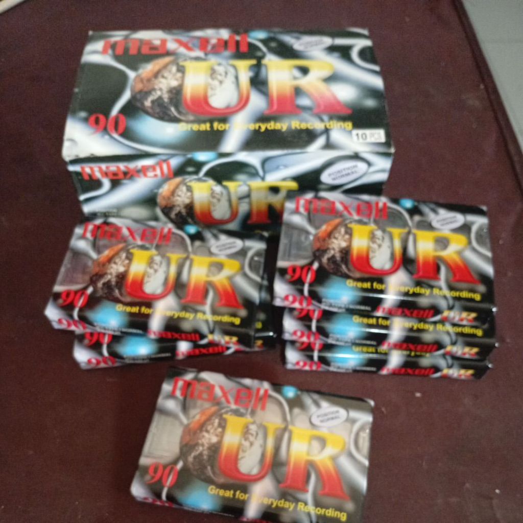 Kaset Pita Kosong Merk MAXELL C-90