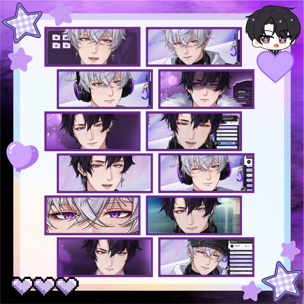 Sticker Slap Mikazuki Arion VTuber, Stiker VTuber Mikazuki Arion