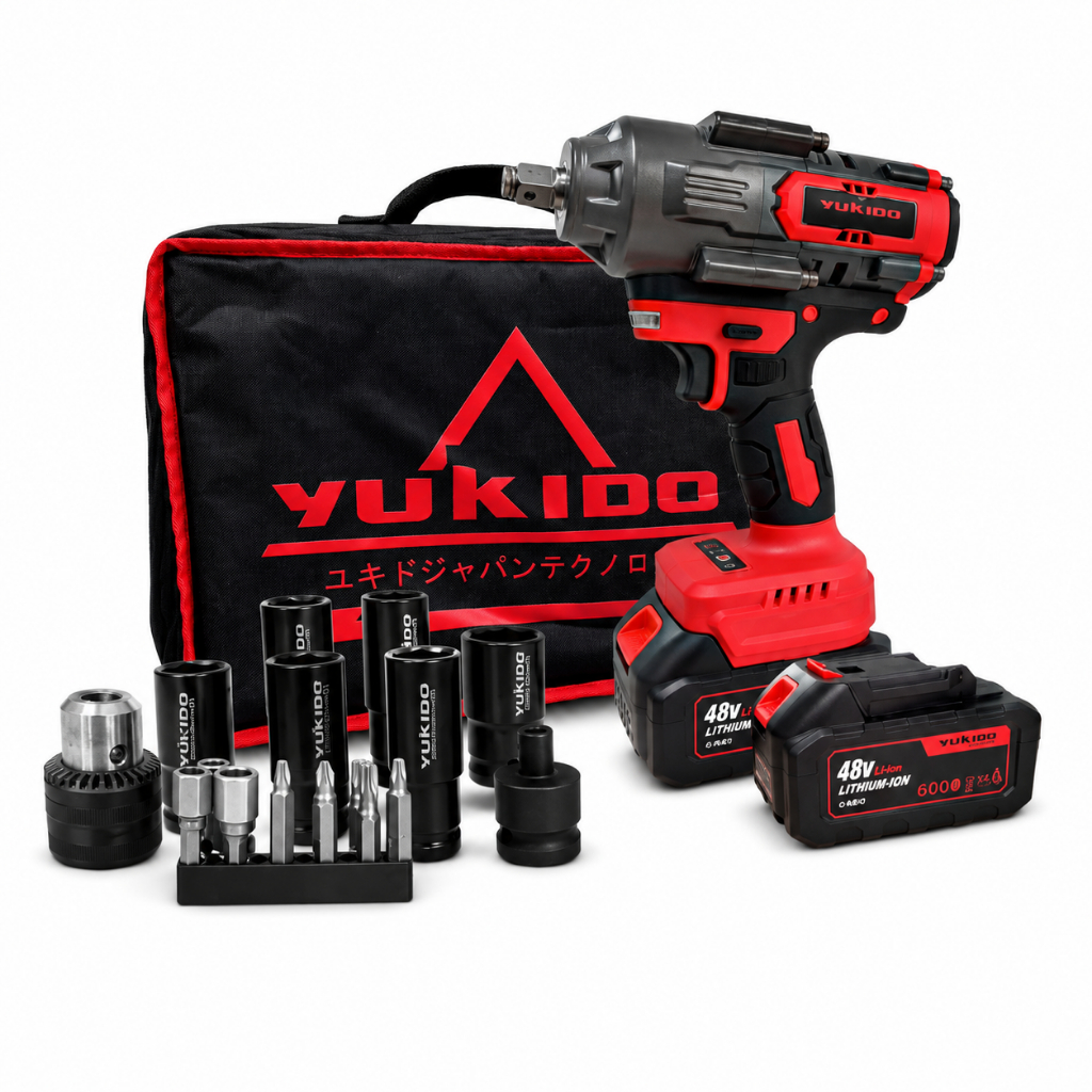 CORDLESS IMPACT WRENCH YUKIDO TOOLS BRUSHLESS 48V