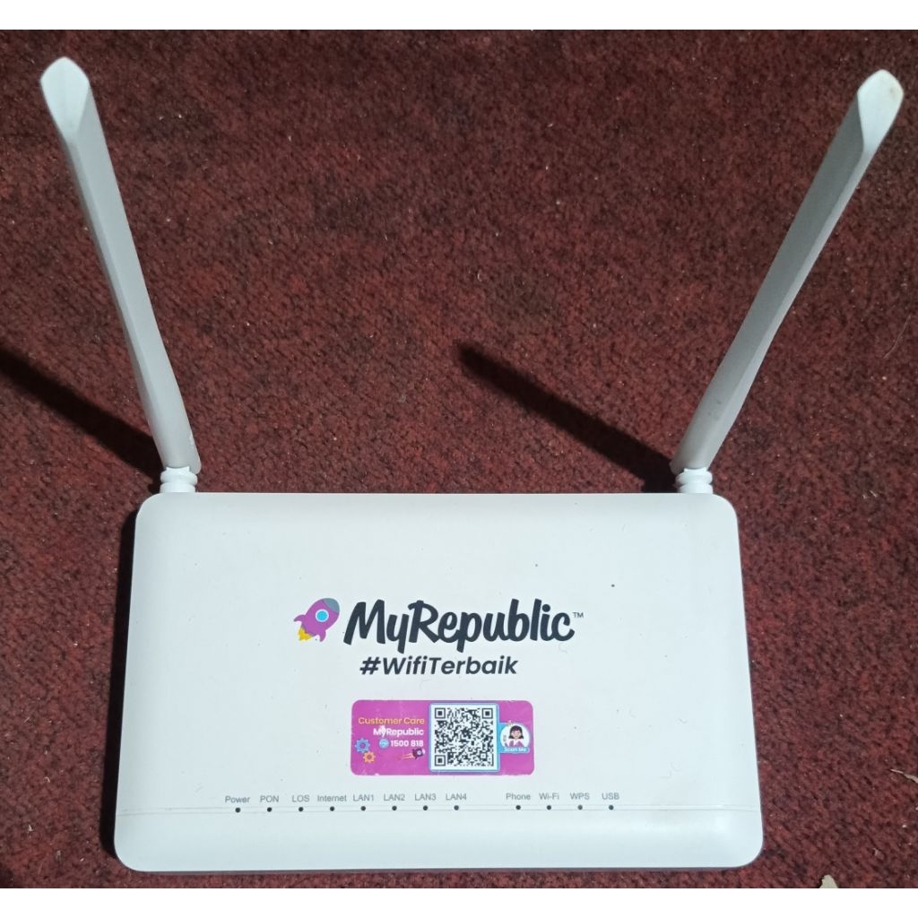 Router wifi ONT ZTE F670L my republic