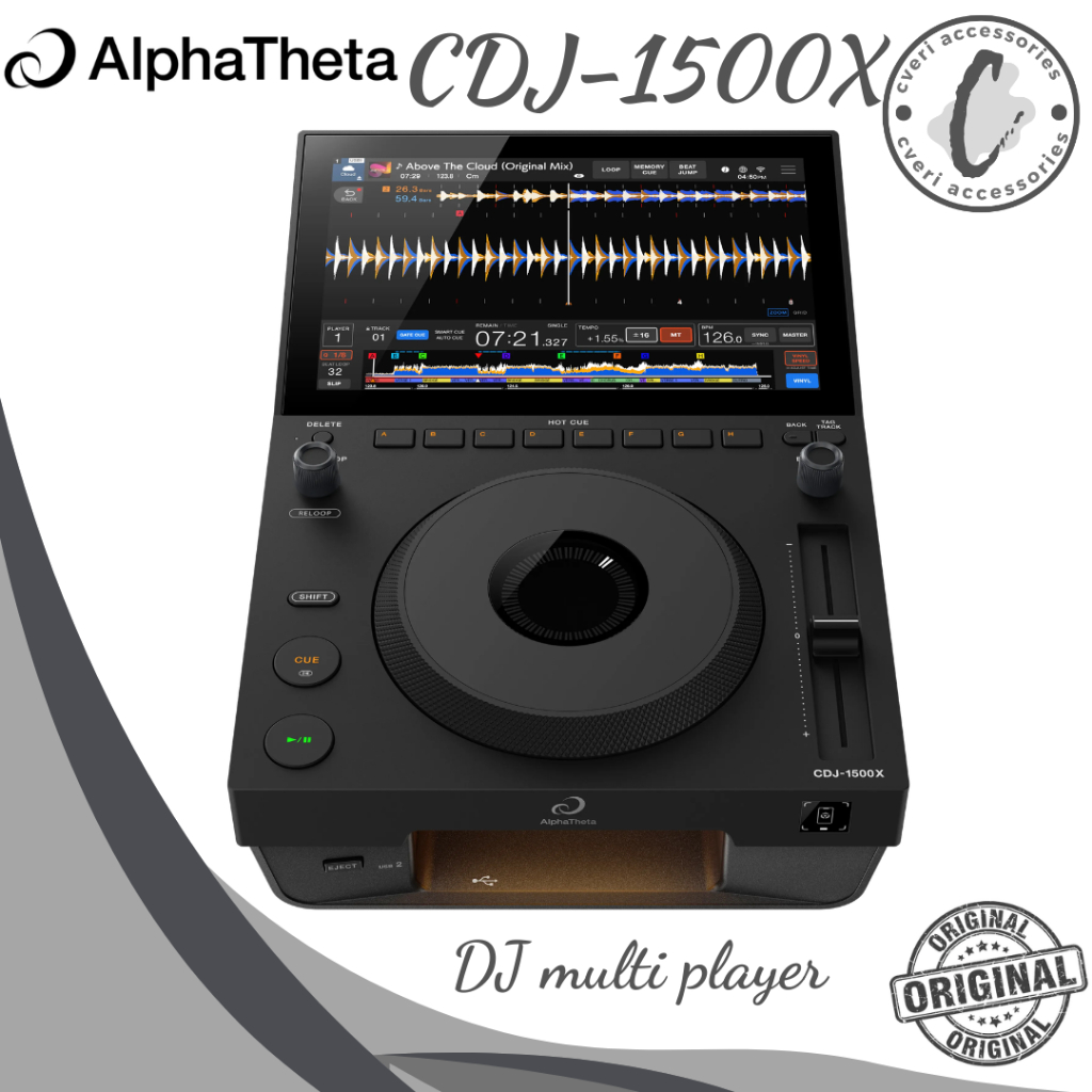AlphaTheta Pioneer DJ CDJ-1500X DJ Multi Player Alpha Theta Pioneer DJ CDJ1500X