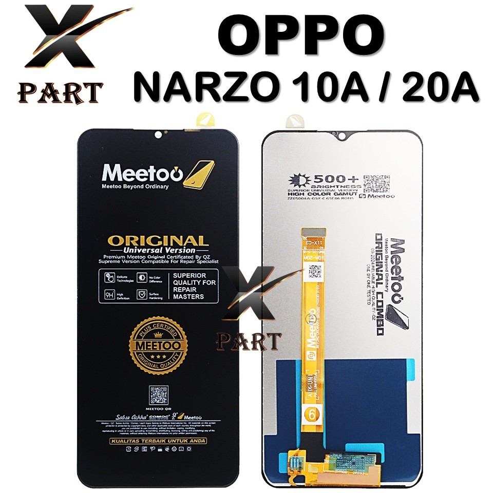 LCD TOUCHSCREEN OPPO NARZO 10A / 20A ORIGINAL COMPLETE