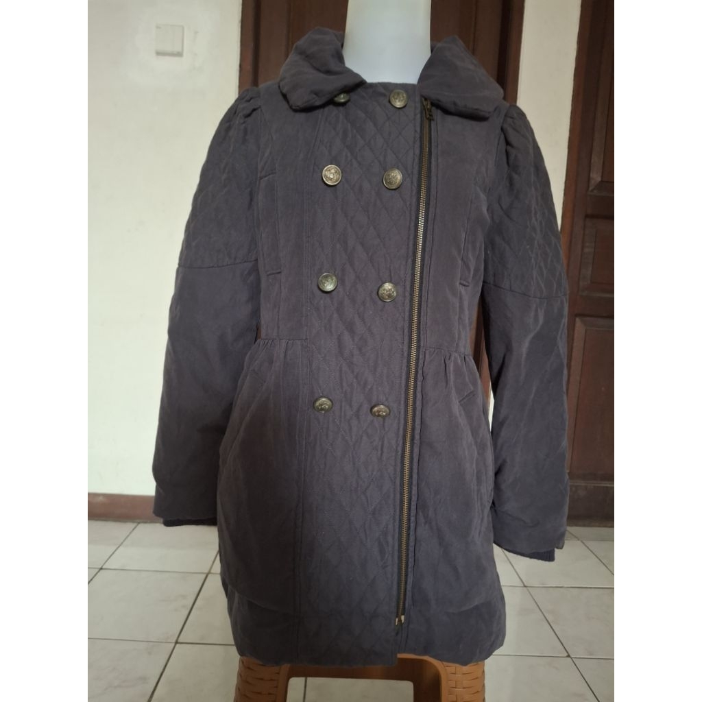 Coat Puffer Kerah Victorian