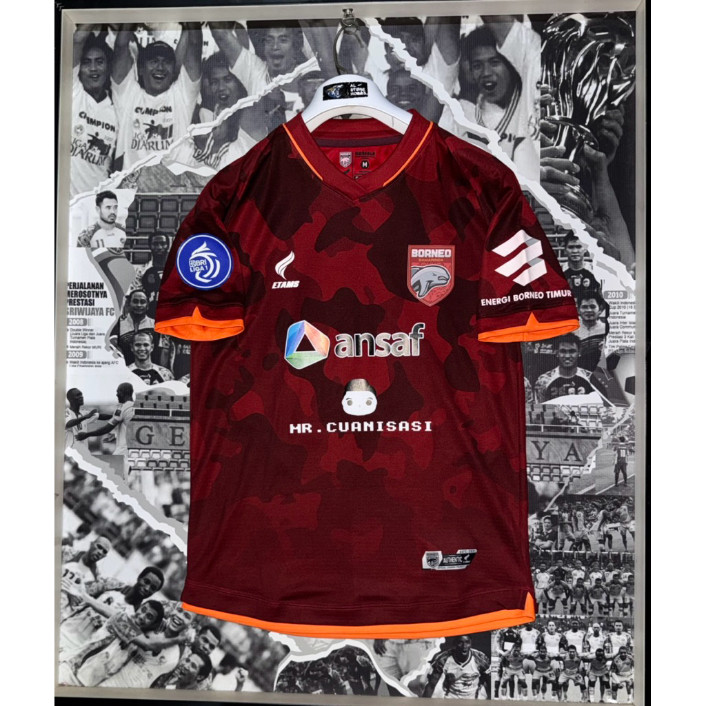 Jersey Borneo Fc Home Original Etams #86
