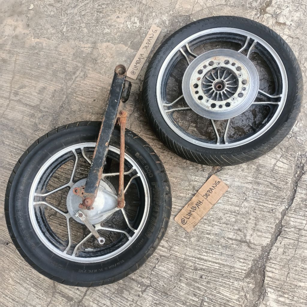 velg depan belakang honda cbx 400 cc cbx 400 custom cc original second