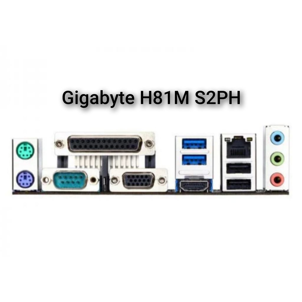 Backpanel O/I Gigabyte H81M S2PH