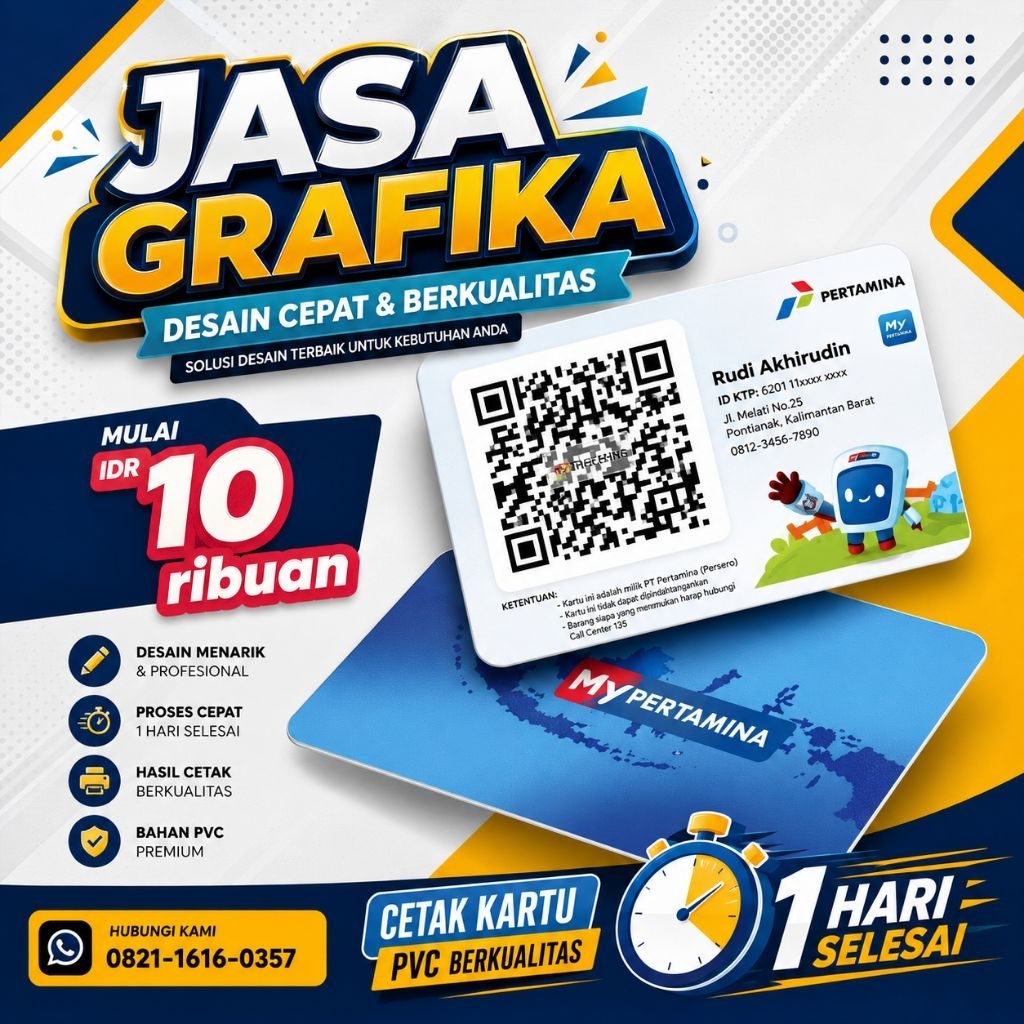 CETAK KARTU MY PERTAMINA - KARTU PERTAMINA PERTALITE SUBSIDI