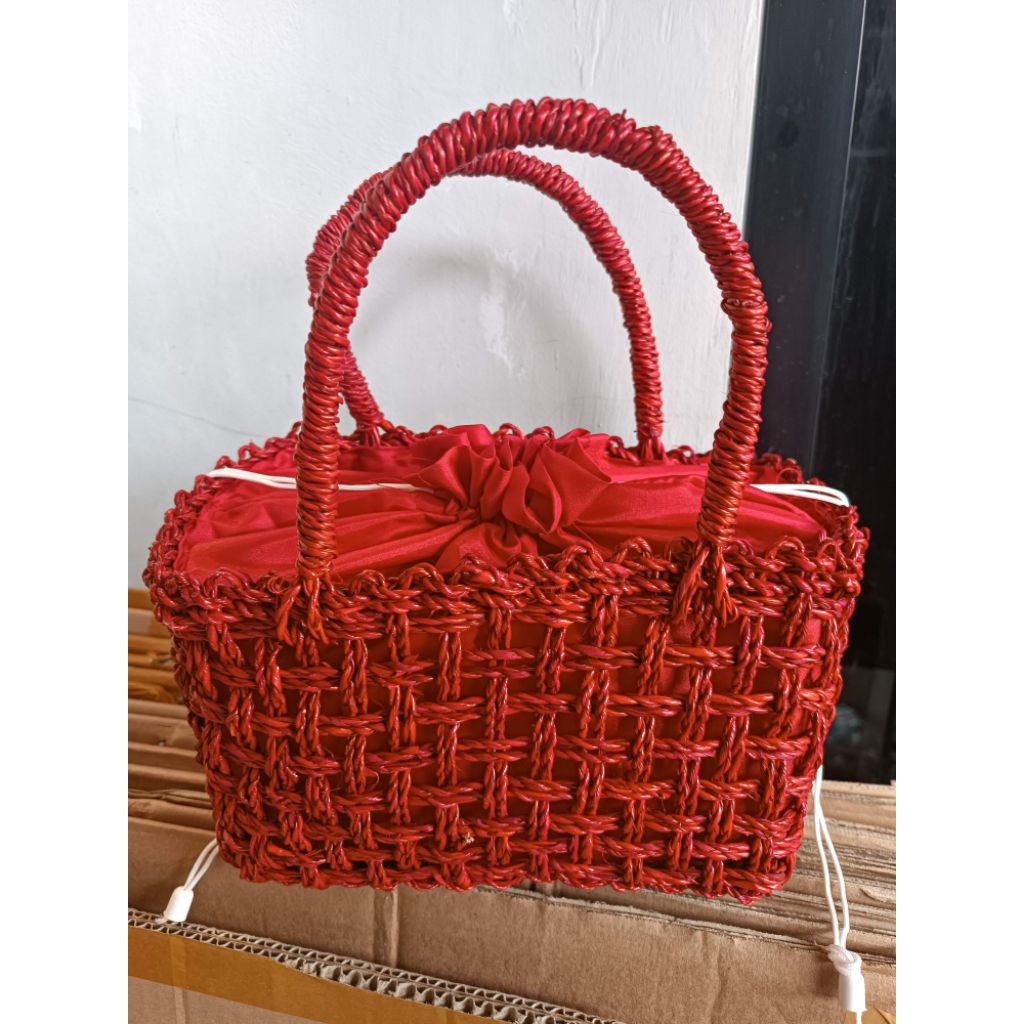 TAS RARA MINI / TAS PANDAN LILIT FURING SERUT PREMIUM ETHNIC AESTHETIC