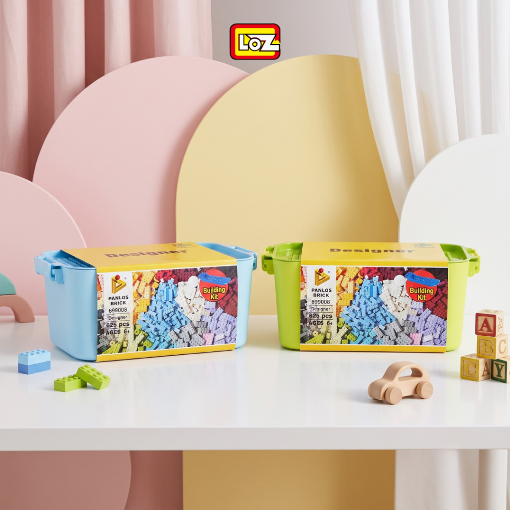 PANLOS 699008 Designer Intelligence Toy Bricks - PANLOS BUILDER MAINAN BRICKS MAINAN BALO MAINAN KRE