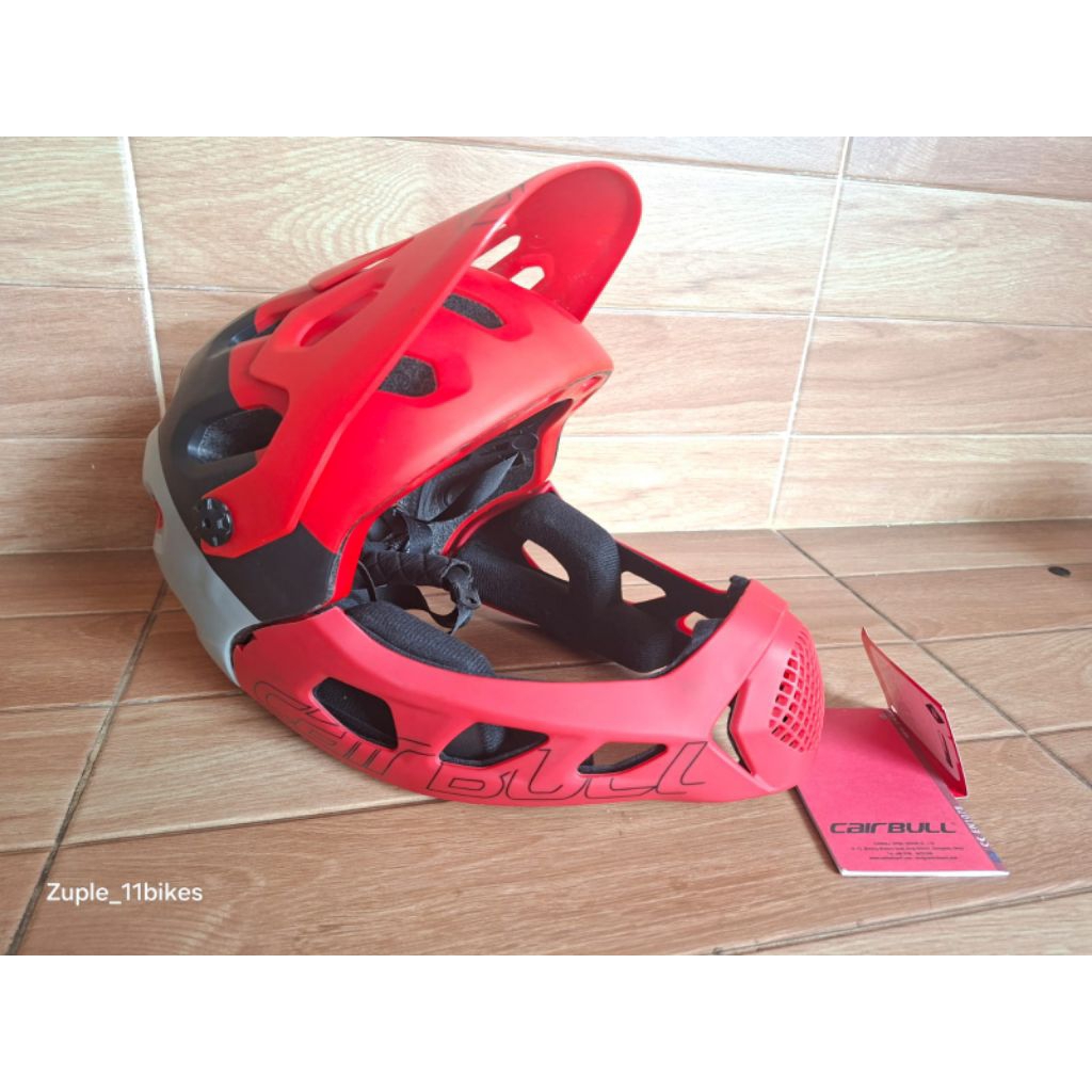 helm mtb fullface halfface cairbull allcross