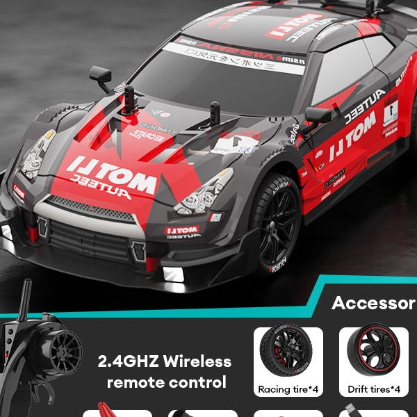 Mainan RC Drift Racing 4WD Remote 2.4ghz 1:14  & RC GT Drift Frekuensi : 2.4ghz 1:16