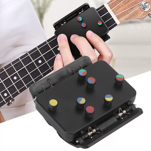 Alat Latihan Chord Ukulele Professional Chord Presser Clip On - Ukulele Chord Trainer 23 In