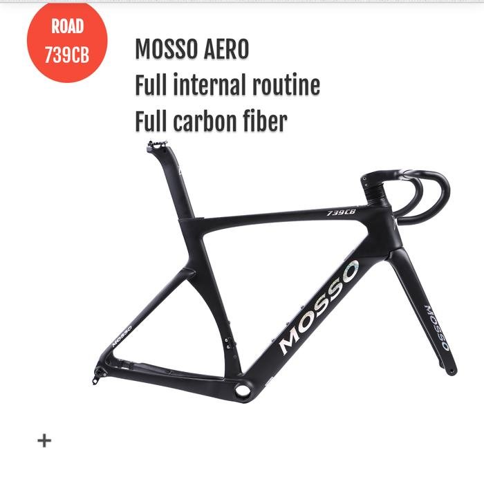Frameset Roadbike Mosso 739CB Aero Include Handlebar New BNIB
