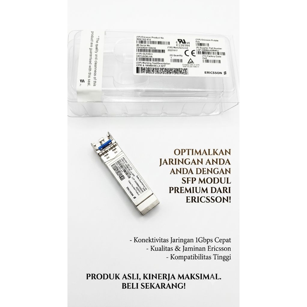 Sfp Ericsson 1000BASE - LX