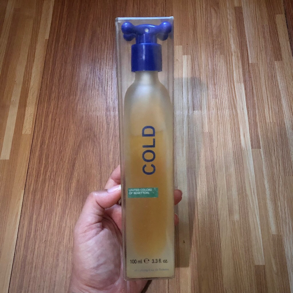 Benetton Cold EDT 100ml vintage
