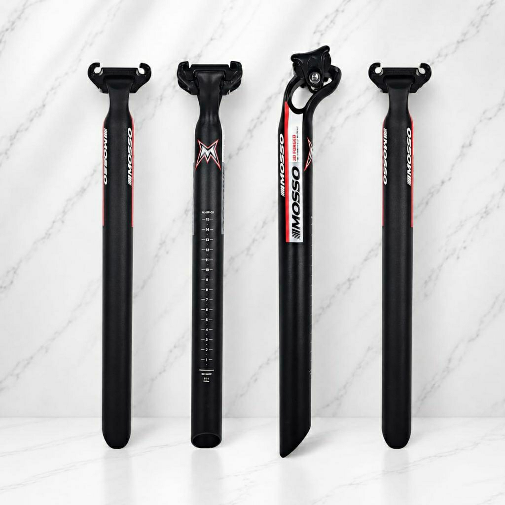Seatpost Mosso 30.9 x 350mm Super Light Tiang Sadel Sepeda MTB Road Bike