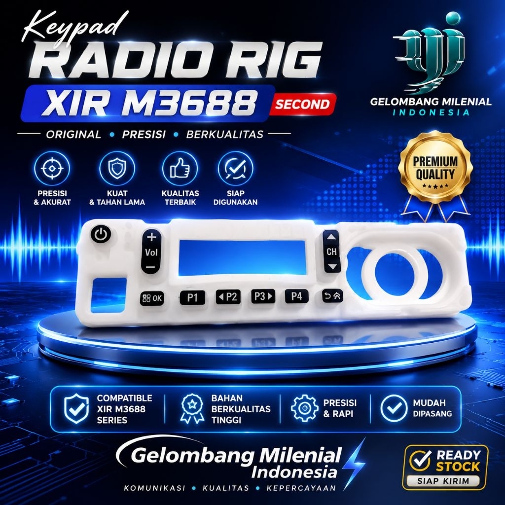 KEYPAD RADIO RIG MOTOROLA XIR M3688 SECOND