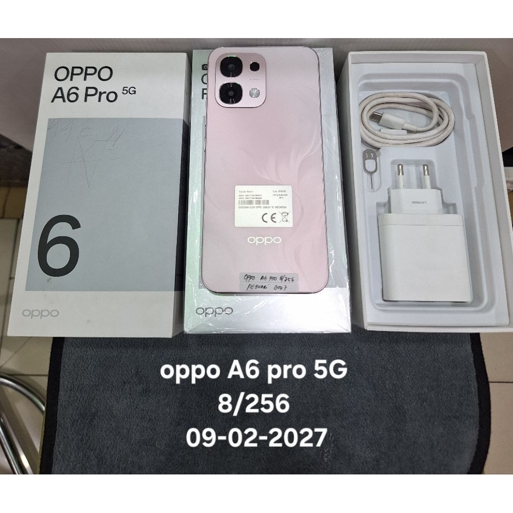 OPPO A6 PRO 5G 8/256 SECOND OPPO RESMI