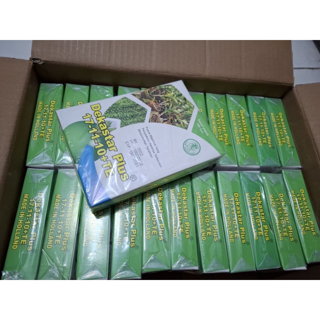 DEKASTAR PLUS ORIGINAL 17-11-10+TE exp 2031 PER DUS ISI 24 BOX