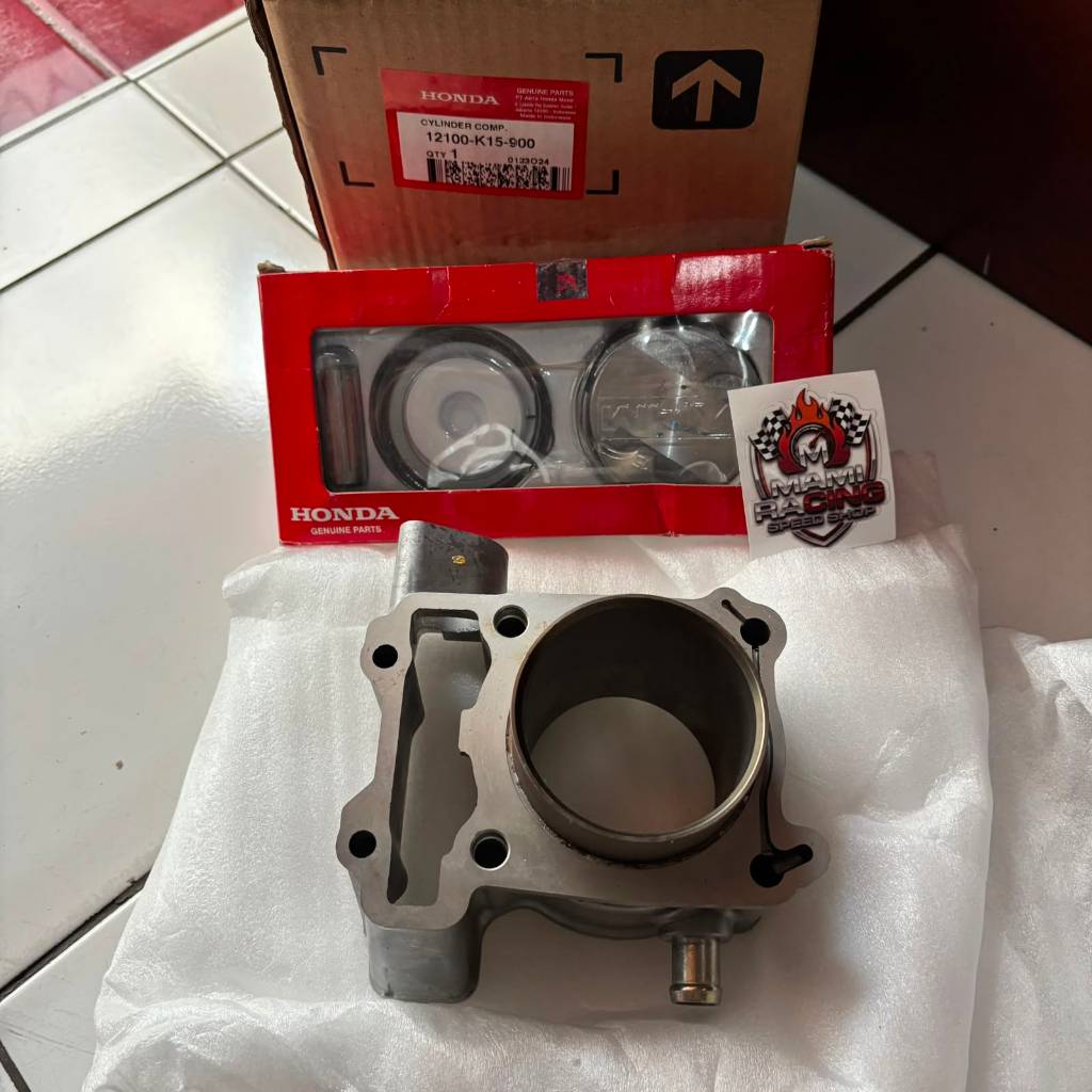 Blok Seher Set Piston Kit STD Honda CB 150 R Old CBR 150 R KPP K45A Original AHM 12100-K15-900 / 131