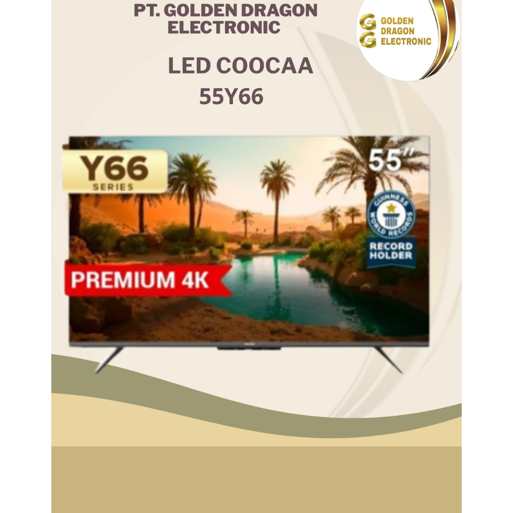 LED COOCAA 55Y66 4K Google TV