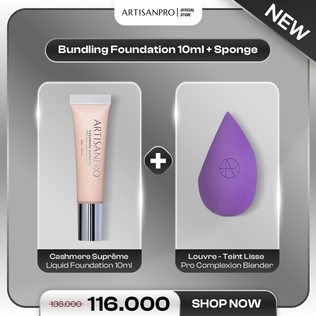 ArtisanPro - Flawless Base Trial Set (Foundation & Sponge)