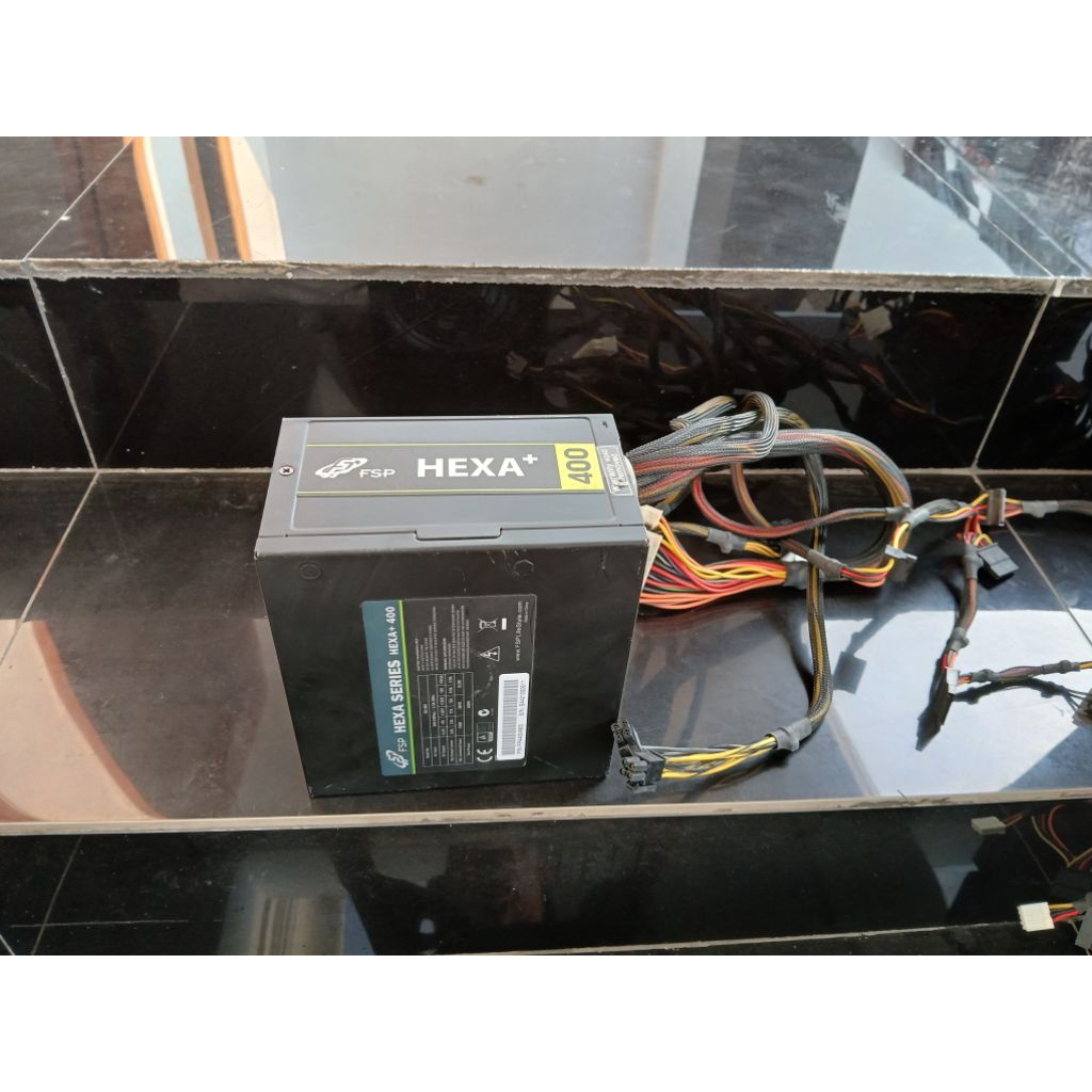 psu hexa 400 w kondisi normal