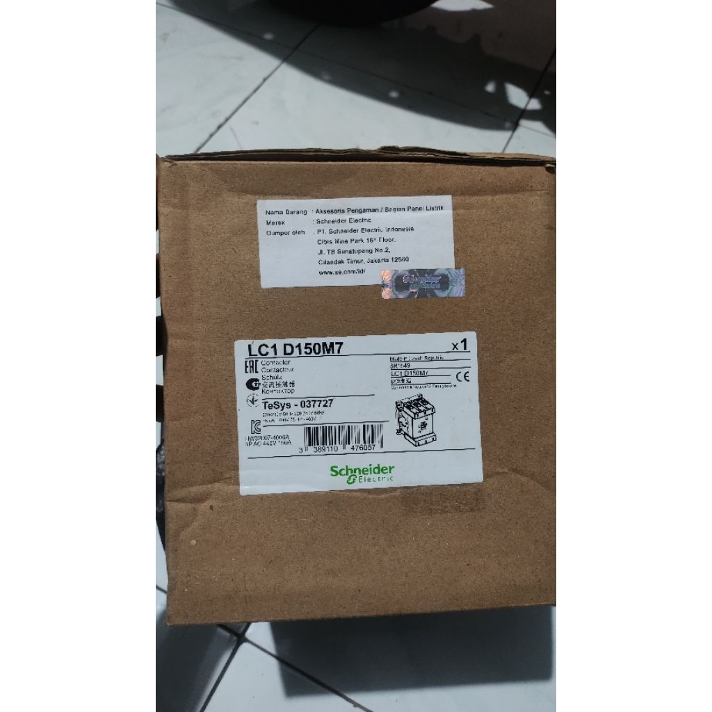 Contactor schneider