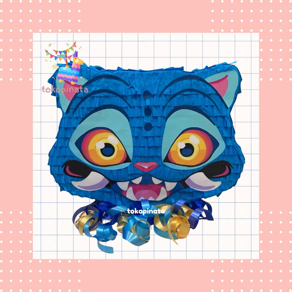 [tokopinata] Pinata Derpy Tiger / Pinata Kpop Demon Hunters Derpy Tiger / Pinata Derpy Tiger Kpop De