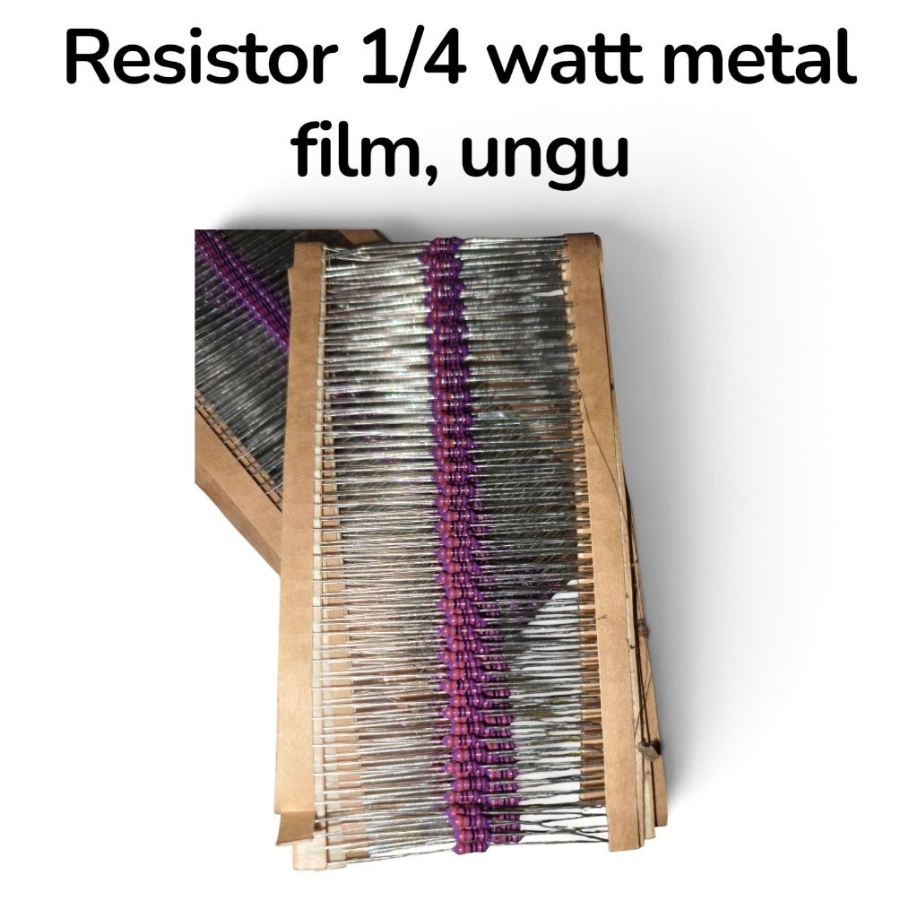resitor 1/4 watt ungu