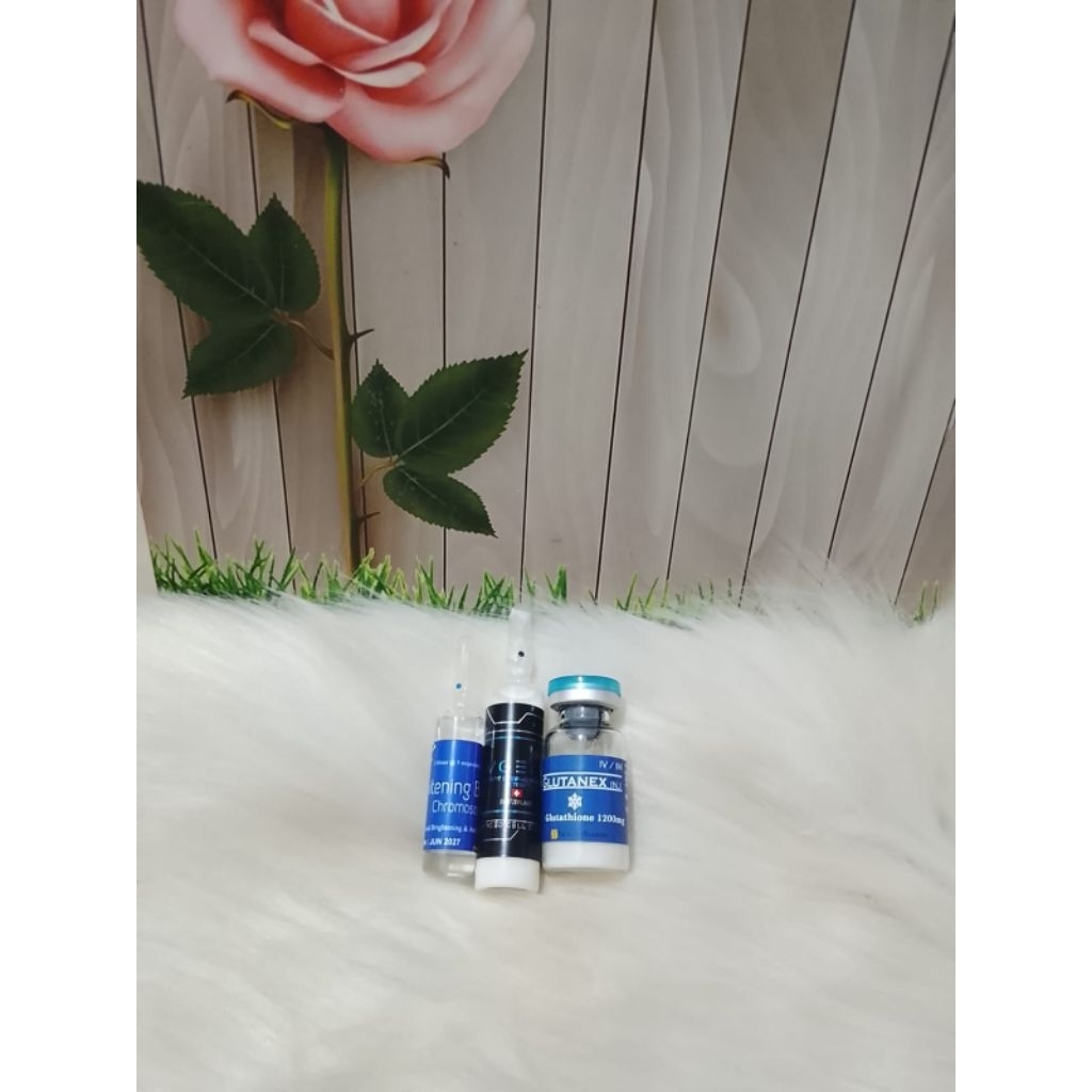 1 SET EVGENIS STEM CELL + GLUTANEX GLUTATHIONE 1200MG + WHITENING BOOSTER ORIGINAL ECER EVGENIS STEM