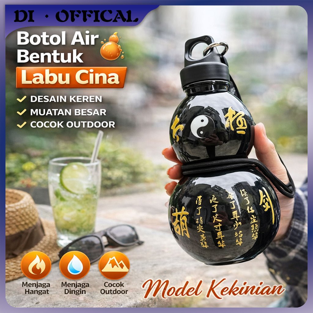 Botol Air Labu / Gourd Water Bottle / Botol Minuman / Labu Botol Minum