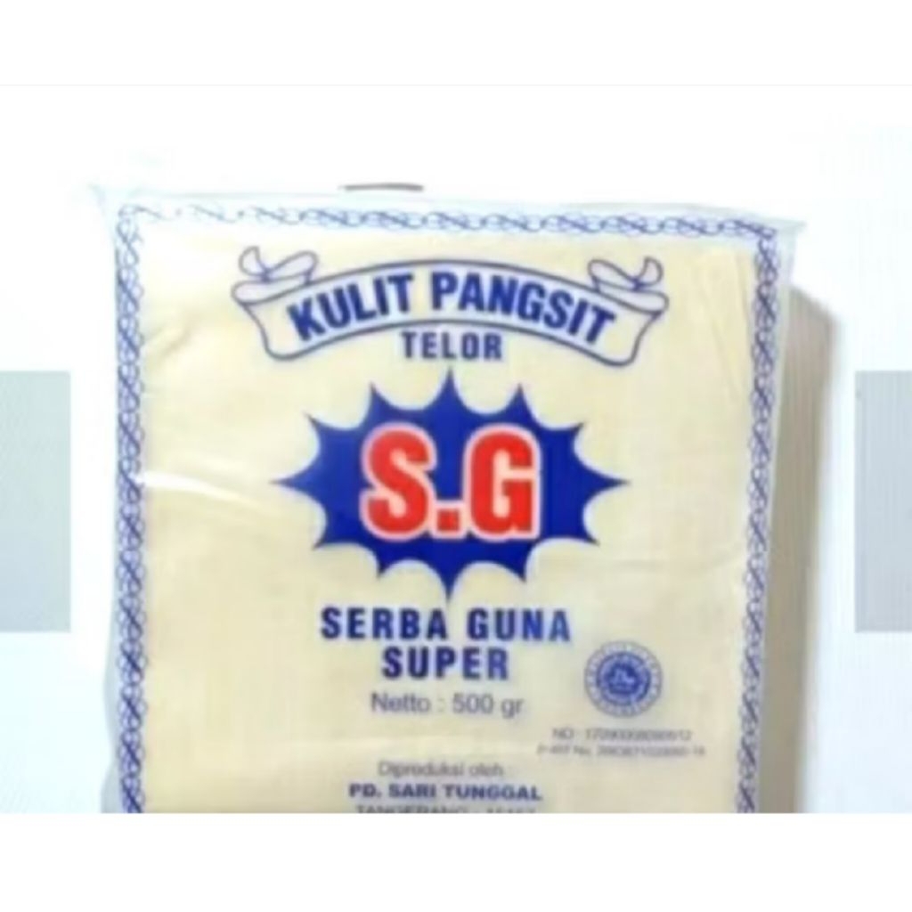 Kulit Pangsit SG Serbaguna Super Kotak 500gr