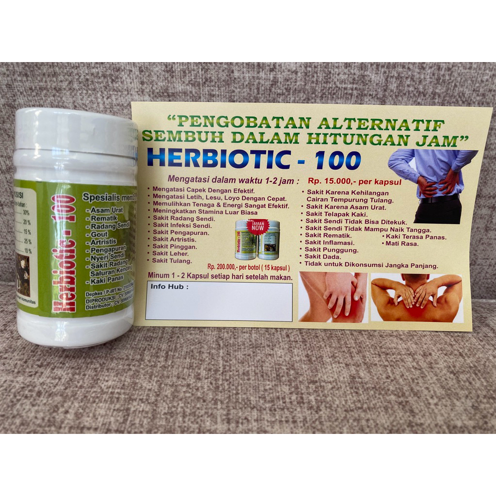 HERBIOTIC-100 ORIGINAL