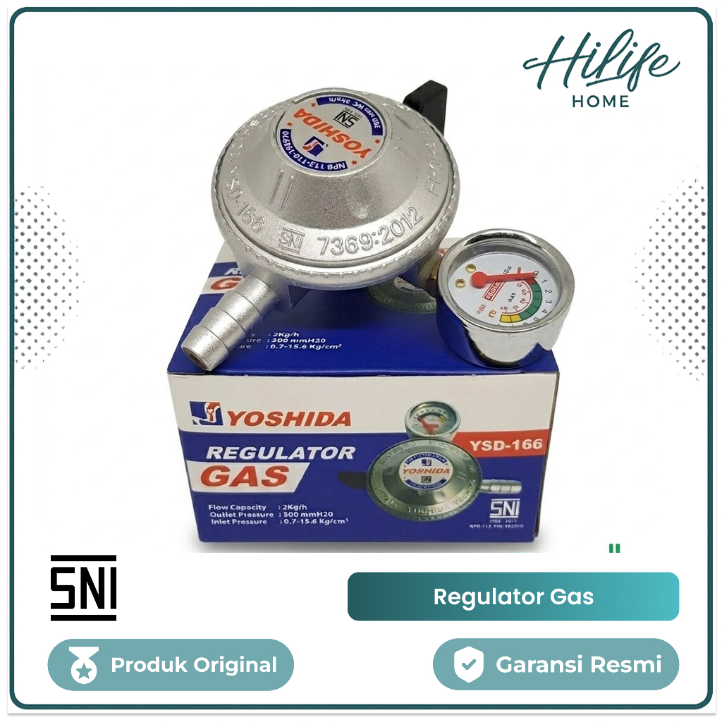 Regulator Gas YOSHIDA - Regulator gas meter SNI