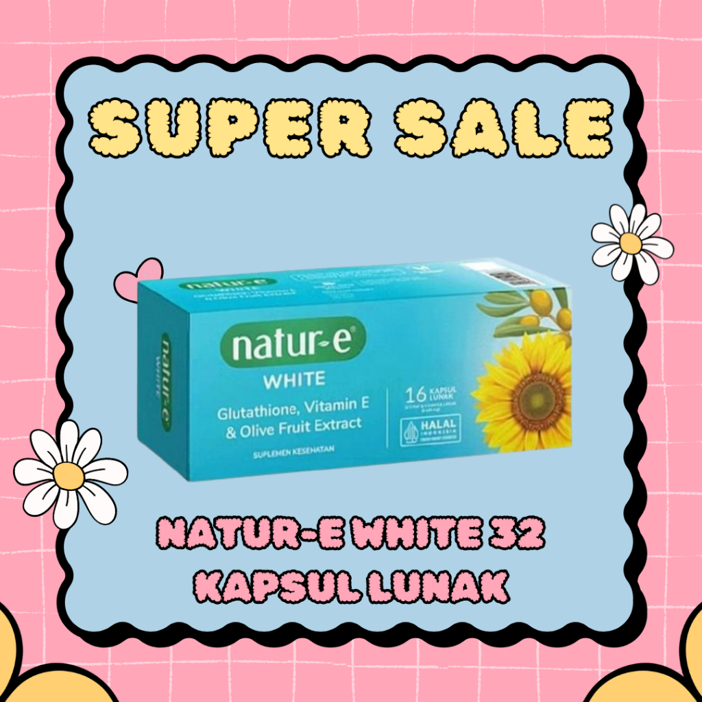 NATUR-E WHITE 32 KAPSUL LUNAK