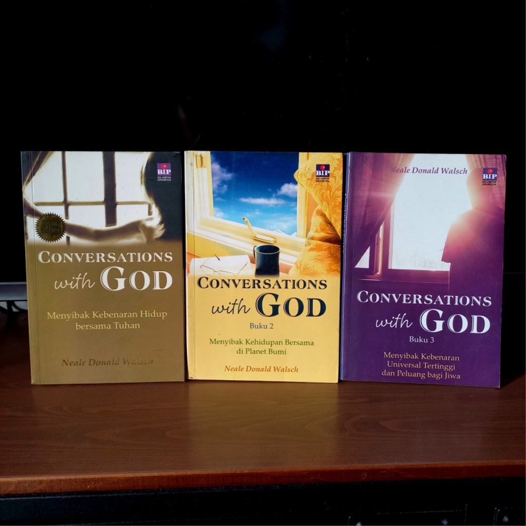 Buku Conversations with God 1 2 3 - Neale Donald Walsch